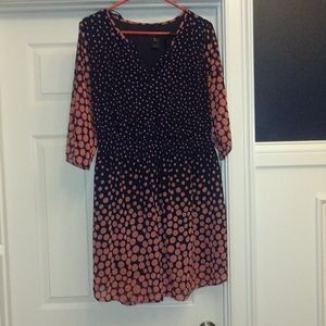 Cute pink polka dot dress